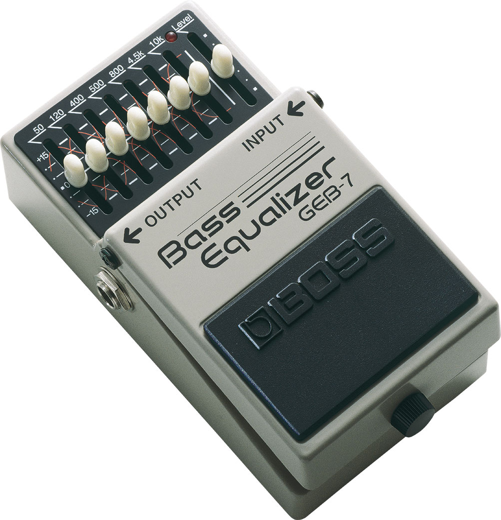 Boss Geb-7 Bass Equalizer - EQ & enhancer effectpedaal - Variation 1