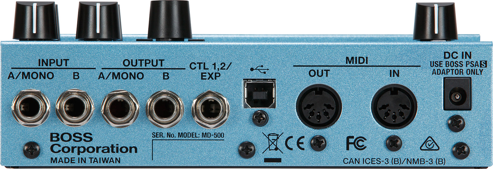 Boss Md-500 Modulation - Modulation/chorus/flanger/phaser en tremolo effect pedaal - Variation 2