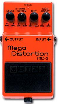 Boss Md2 Mega Distortion - Orange - Overdrive/Distortion/fuzz effectpedaal - Variation 1