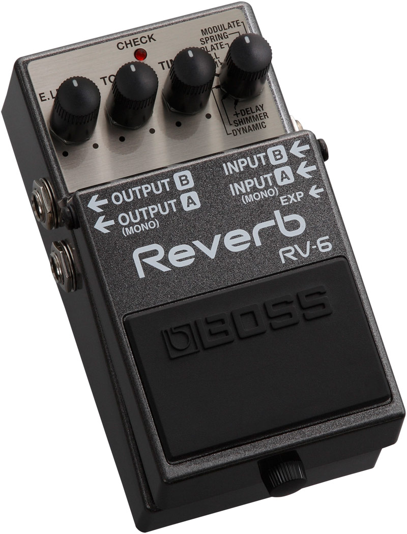 Boss Rv-6 Reverb - Reverb/delay/echo effect pedaal - Variation 1