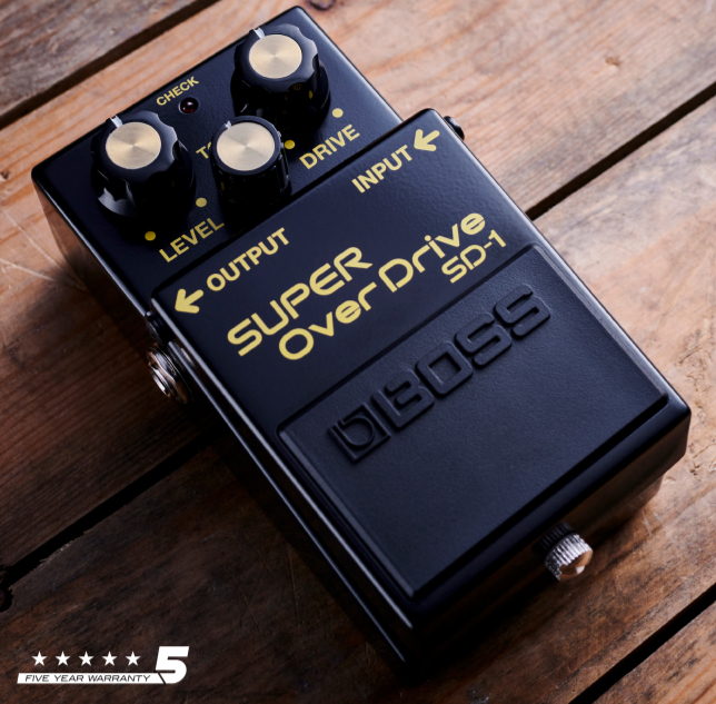 Boss Sd-1-4a Super Overdrive 40th Anniv. Ltd - Overdrive/Distortion/fuzz effectpedaal - Variation 1