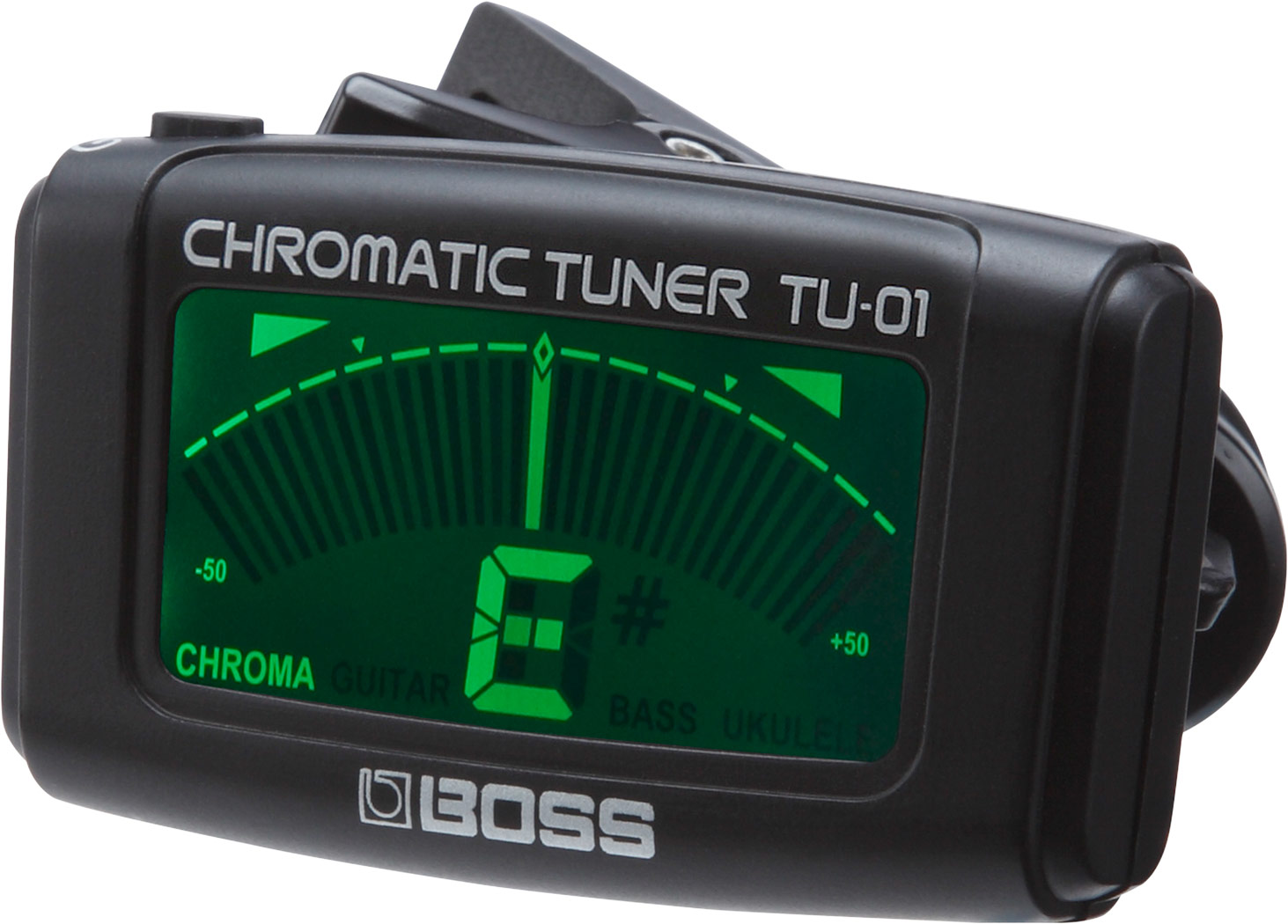 Boss Tu-01 Clip-on Chromatic Tuner 2016 - Gitaarstemmer - Variation 1