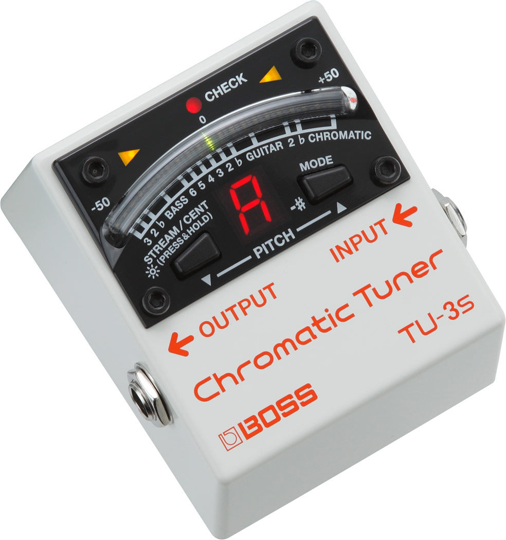 Boss Tu-3s Chromatic Tuner 2016 - Stemapparaat - Variation 1