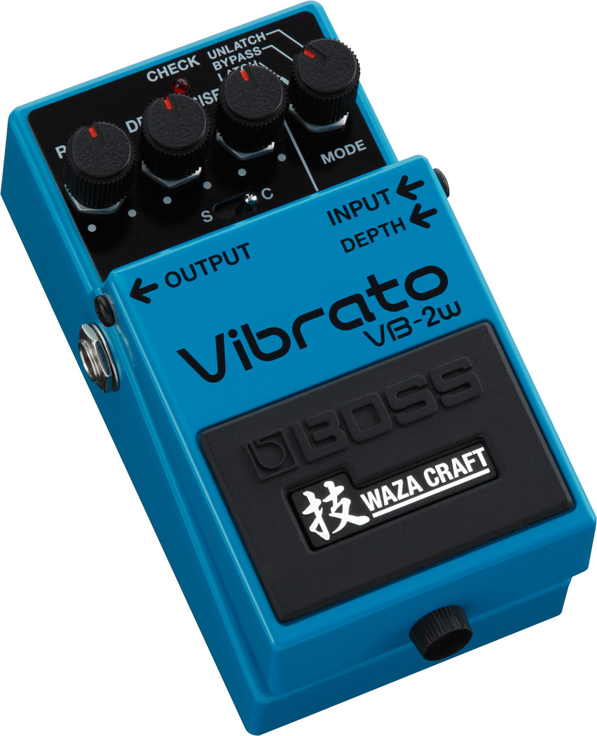 Boss Vb-2w Vibrato Waza Craft - Modulation/chorus/flanger/phaser en tremolo effect pedaal - Variation 1