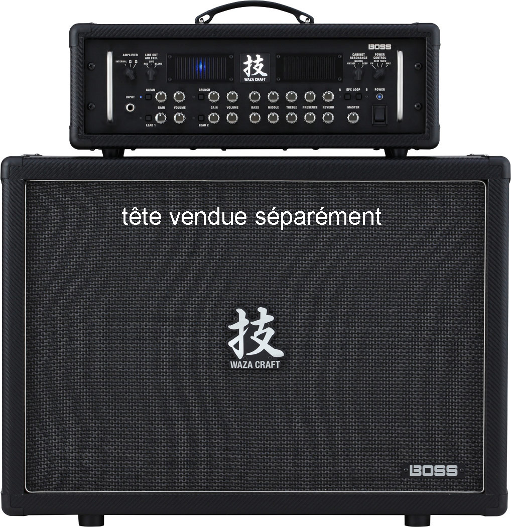 Boss Waza Amp Cabinet 212 2x12 160w 16 Ohms 2016 - Elektrische gitaar speakerkast - Variation 1