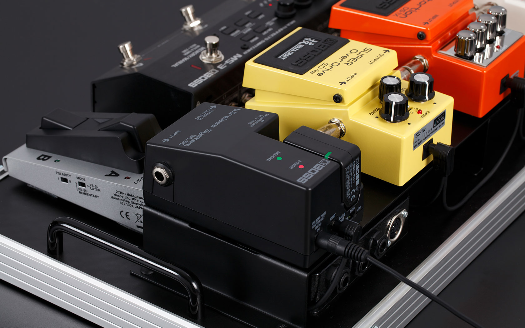 Boss Wl-50 Wireless Guitar System Integration Pedalboard - Draadloze instrumentmicrofoon - Variation 4