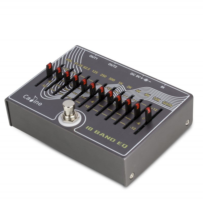 Caline Cp81 Graphic 10-band Eq - EQ en enhancer effect pedaal - Variation 1