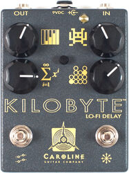Reverb/delay/echo effect pedaal Caroline guitar Kilobyte