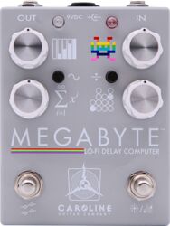 Reverb/delay/echo effect pedaal Caroline guitar MEGABYTE