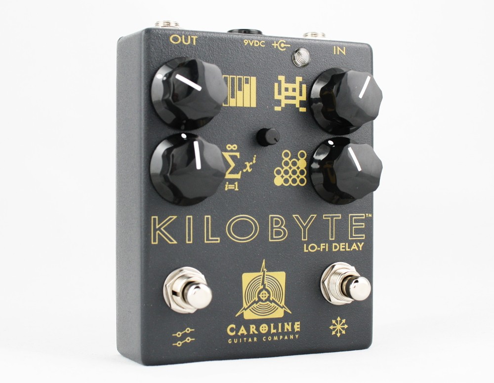 Caroline Guitar Kilobyte - Reverb/delay/echo effect pedaal - Variation 1