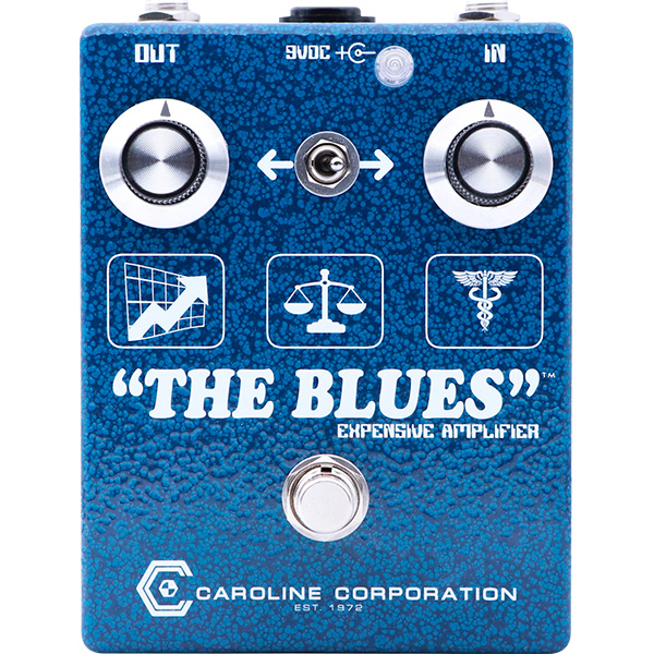 Overdrive/distortion/fuzz effectpedaal Caroline guitar The Blues Overdrive