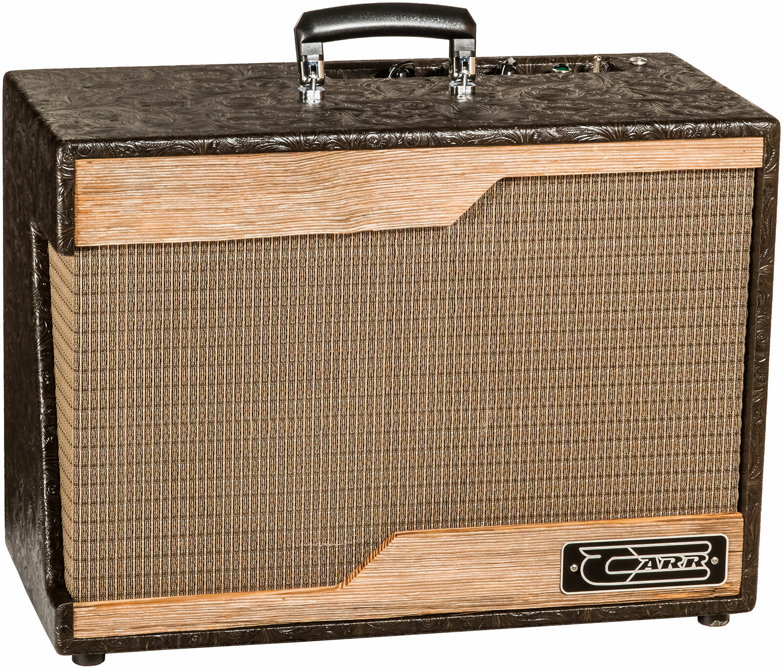 Carr Amplifiers Raleigh 1-12 Combo 5w 1x12 El84 Custom Cowboy - Combo voor elektrische gitaar - Main picture