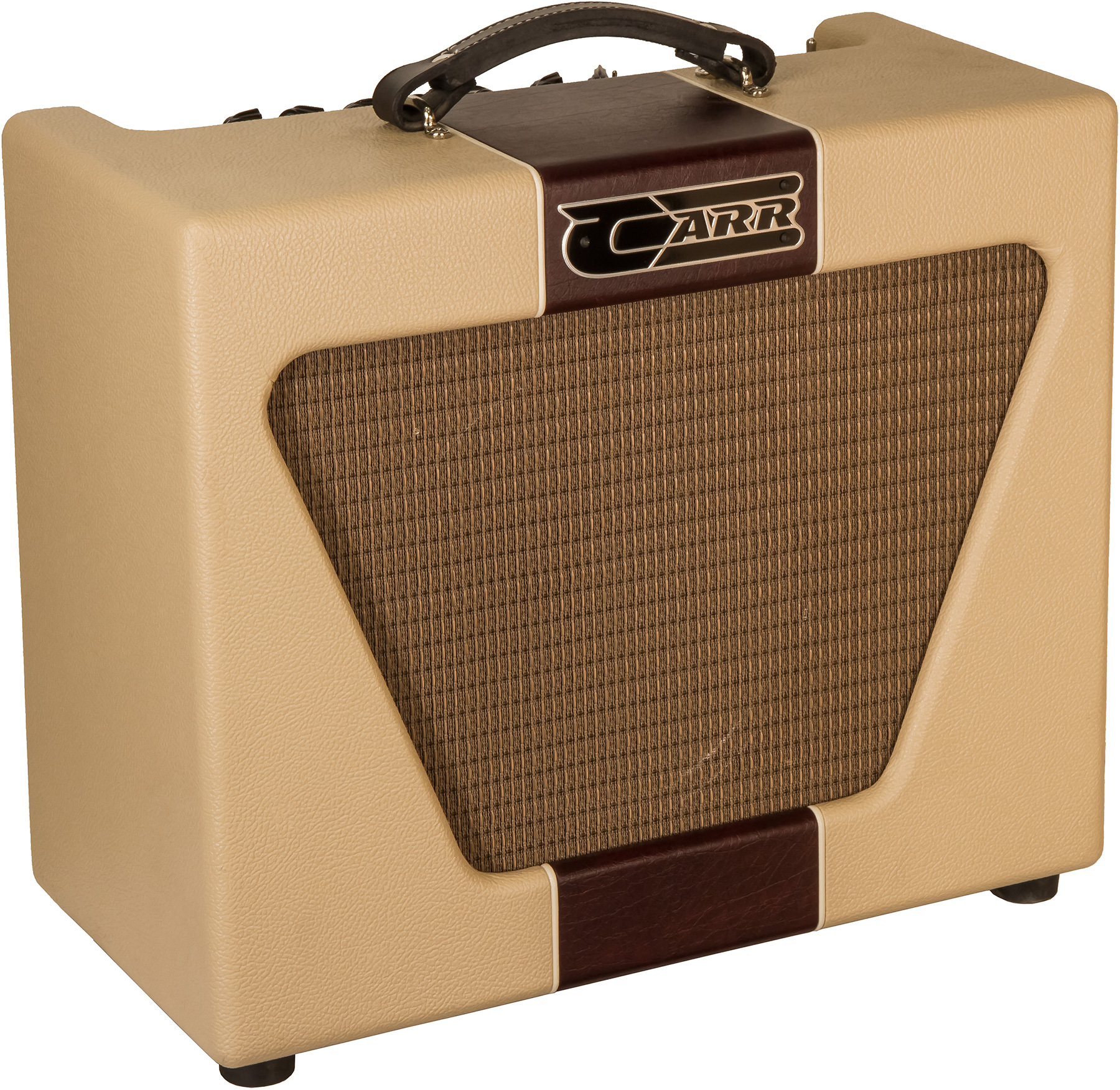 Carr Amplifiers Super Bee 1-12 Combo 10w 1x12 Cream/wine - Combo voor elektrische gitaar - Main picture