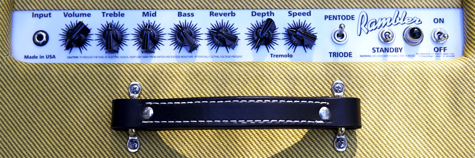 Carr Amplifiers Rambler 1-12 Combo 1x12 13/26w Tweed - Combo voor elektrische gitaar - Variation 1