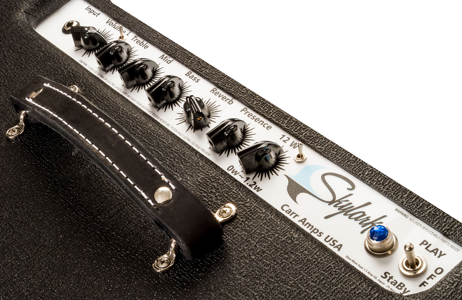 Carr Amplifiers Skylark 1-12 Combo 12w 1x12 6v6 Black - Combo voor elektrische gitaar - Variation 2
