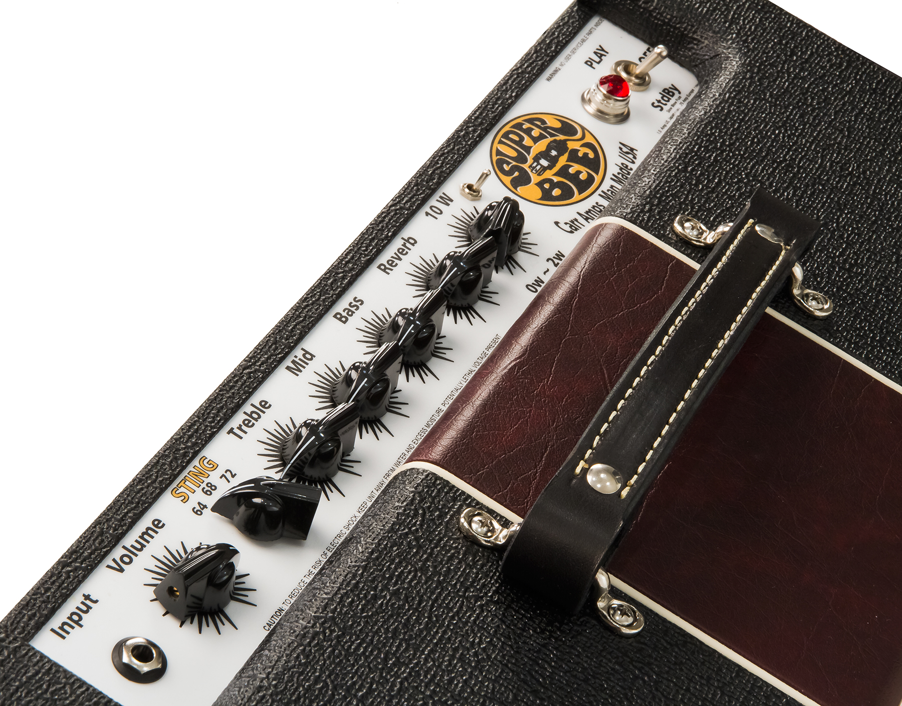 Carr Amplifiers Super Bee 1-12 Combo 10w 1x12 Black/wine - Combo voor elektrische gitaar - Variation 2