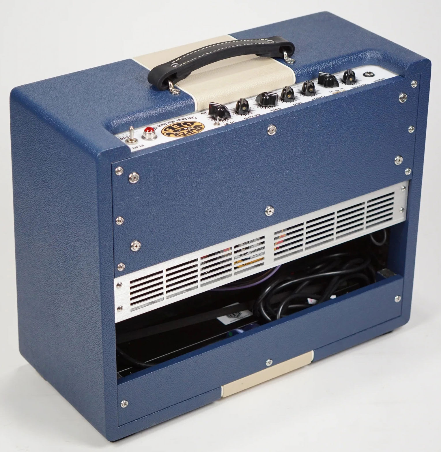 Carr Amplifiers Super Bee 1-12 Combo 10w 1x12 Blue/cream/blue - Combo voor elektrische gitaar - Variation 1