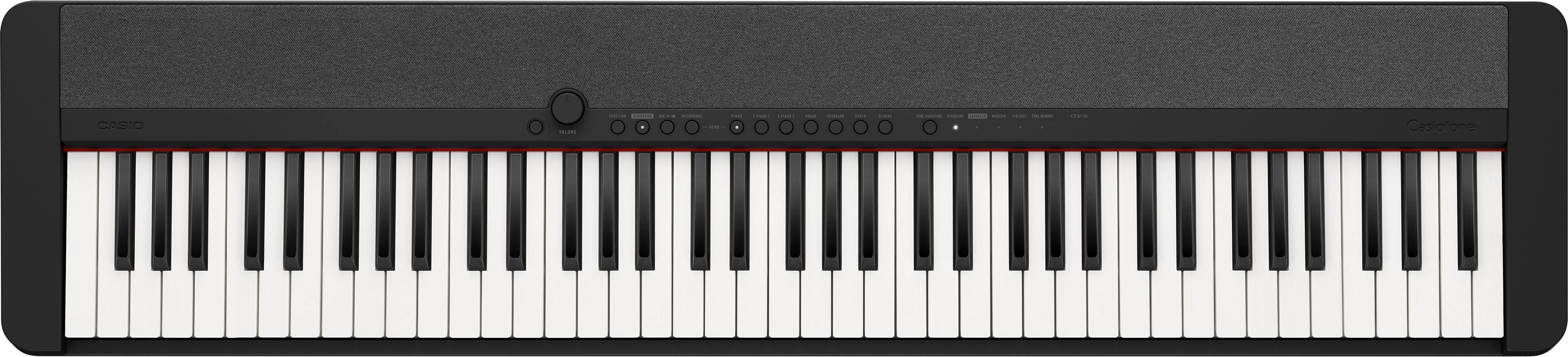 Casio Ct-s1-76bk - Noir - Draagbaar digitale piano - Main picture
