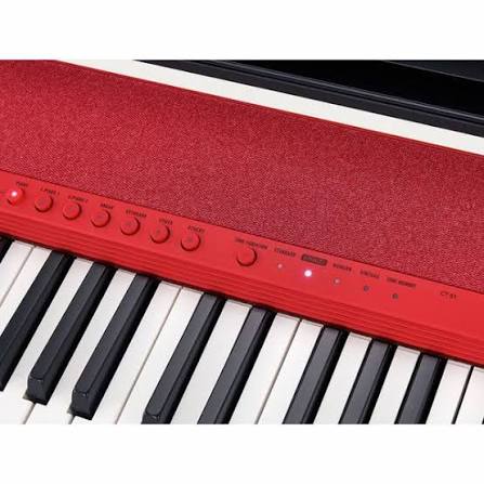 Casio Ct-s1rd - Rouge - Draagbaar digitale piano - Variation 4