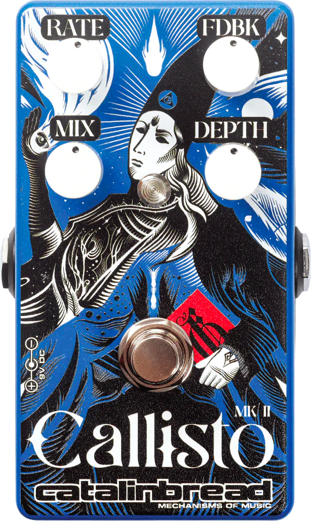 Catalinbread Callisto Mkii Analog Chorus Vibrato - Modulation/chorus/flanger/phaser en tremolo effect pedaal - Main picture