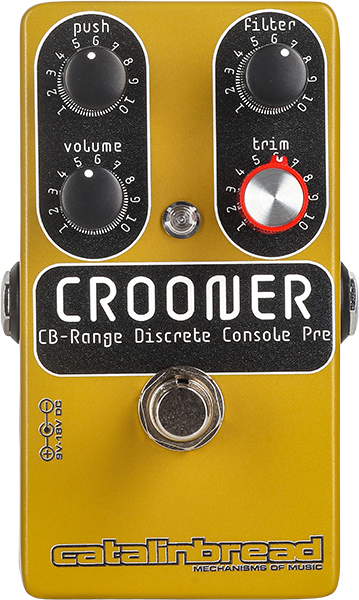 Catalinbread Crooner - Overdrive/Distortion/fuzz effectpedaal - Main picture