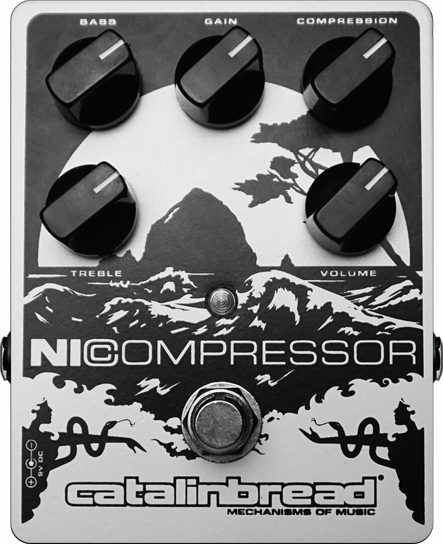 Catalinbread Nicompressor Soft Pearl - Compressor/sustain/noise gate effect pedaal - Main picture