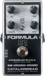 Overdrive/distortion/fuzz effectpedaal Catalinbread Formula 51