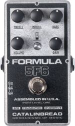 Overdrive/distortion/fuzz effectpedaal Catalinbread Formula 5F6