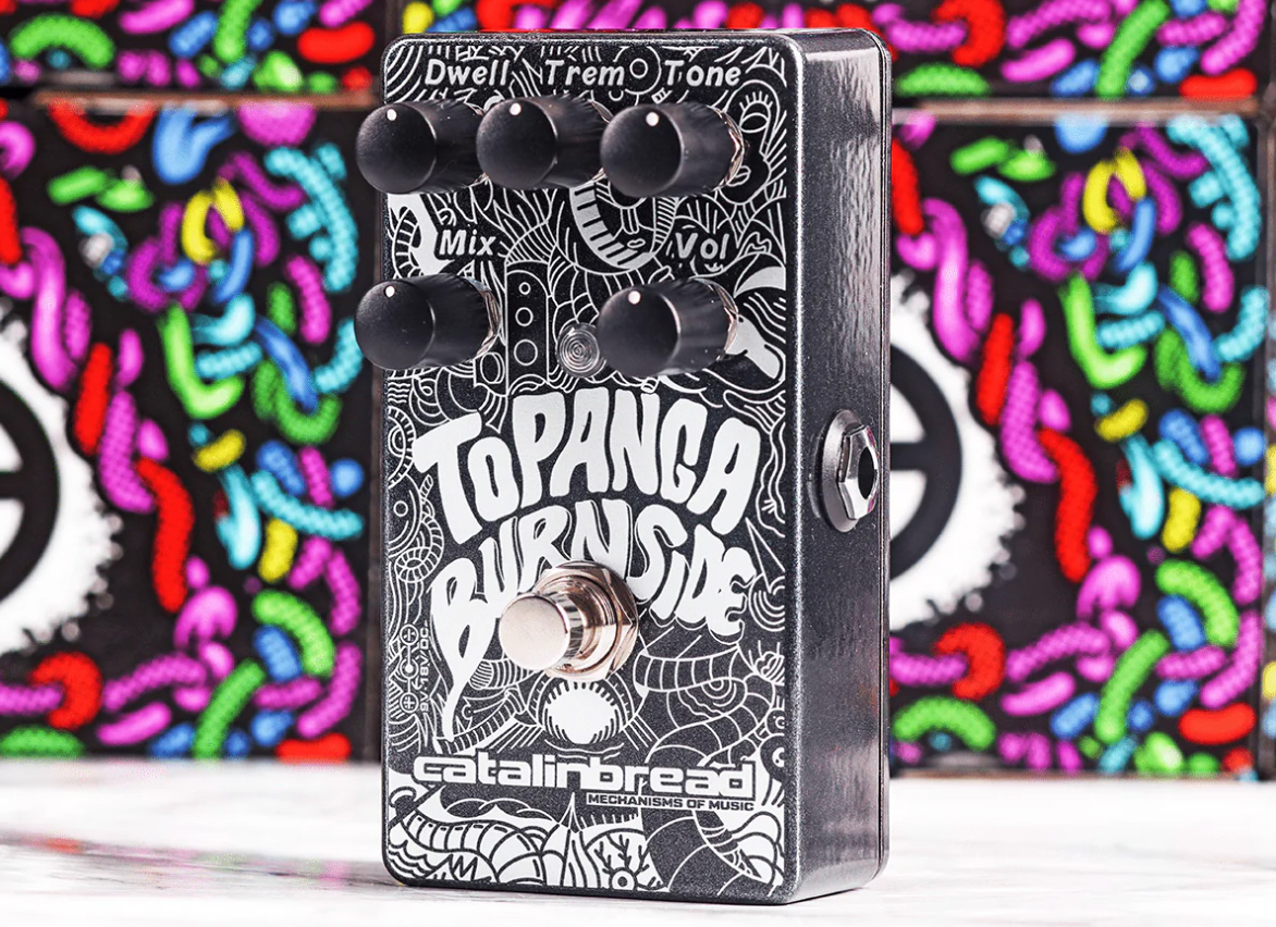 Catalinbread Topanga Burnside Surf Reverb Tremolo - Reverb/delay/echo effect pedaal - Variation 1