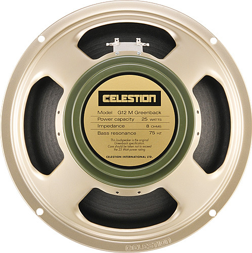 Celestion Classic G12m Greenback 12inc. 30.5cm 25w 16-ohms - Luidspreker - Main picture