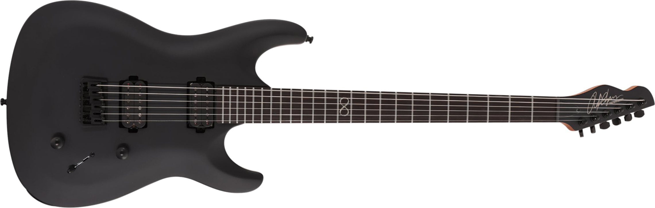 Chapman Guitars Ml1 Modern Baritone Pro 2h Seymour Duncan  Ht Eb - Cyber Black - Bariton elektrische gitaar - Main picture