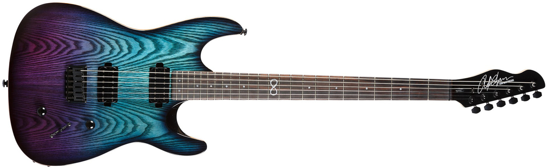 Chapman Guitars Ml1 Modern Baritone Standard V2 Ht Hh Eb - Abyss - Bariton elektrische gitaar - Main picture