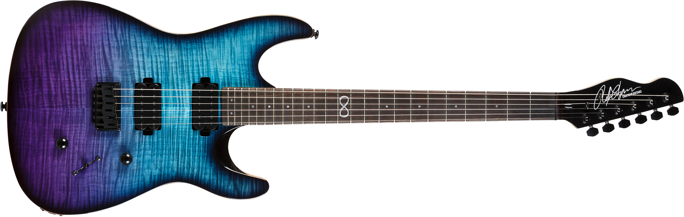 Chapman Guitars Ml1 Modern Standard V2 Hh Ht Eb - Abyss - Guitarra eléctrica de doble corte. - Main picture