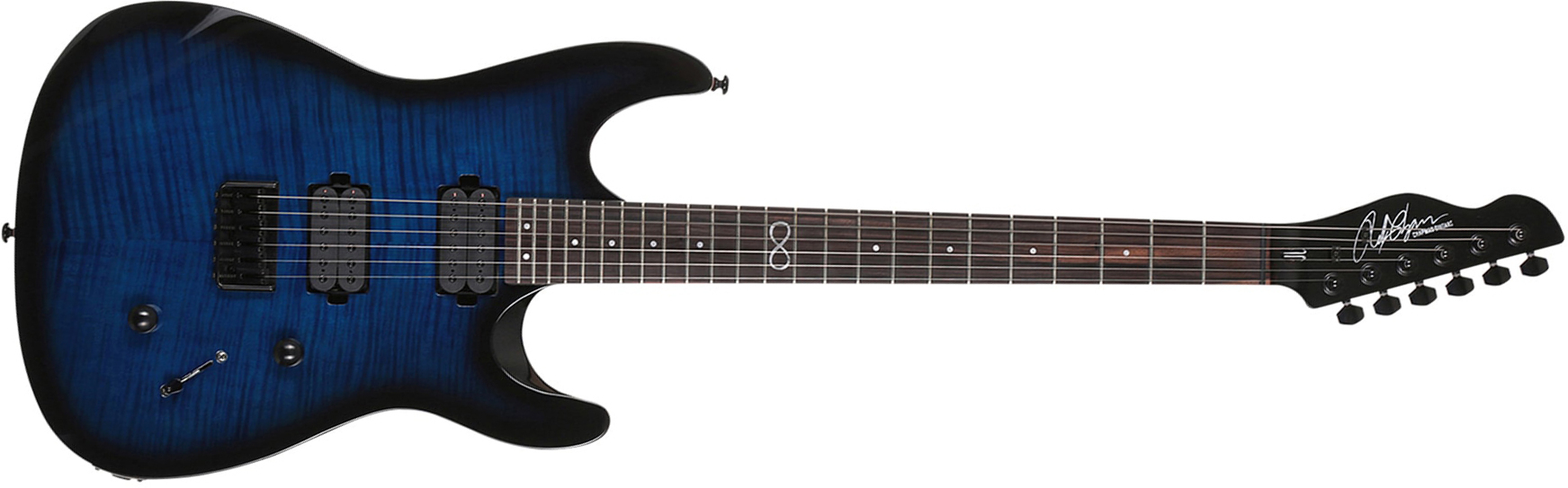 Chapman Guitars Ml1 Standard Modern V2 Hh Ht Eb - Midnight Sky - Elektrische gitaar in Str-vorm - Main picture