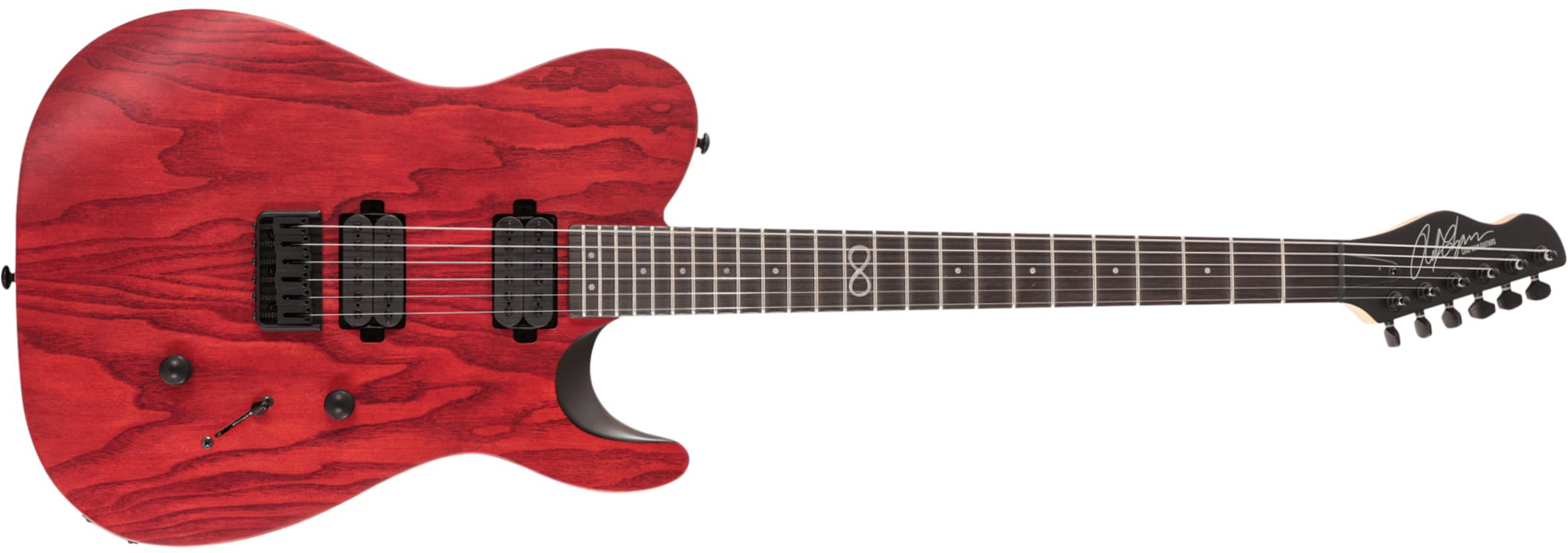 Chapman Guitars Ml3 Modern 2022 Standard 2h Ht Eb - Deep Red Satin - Televorm elektrische gitaar - Main picture