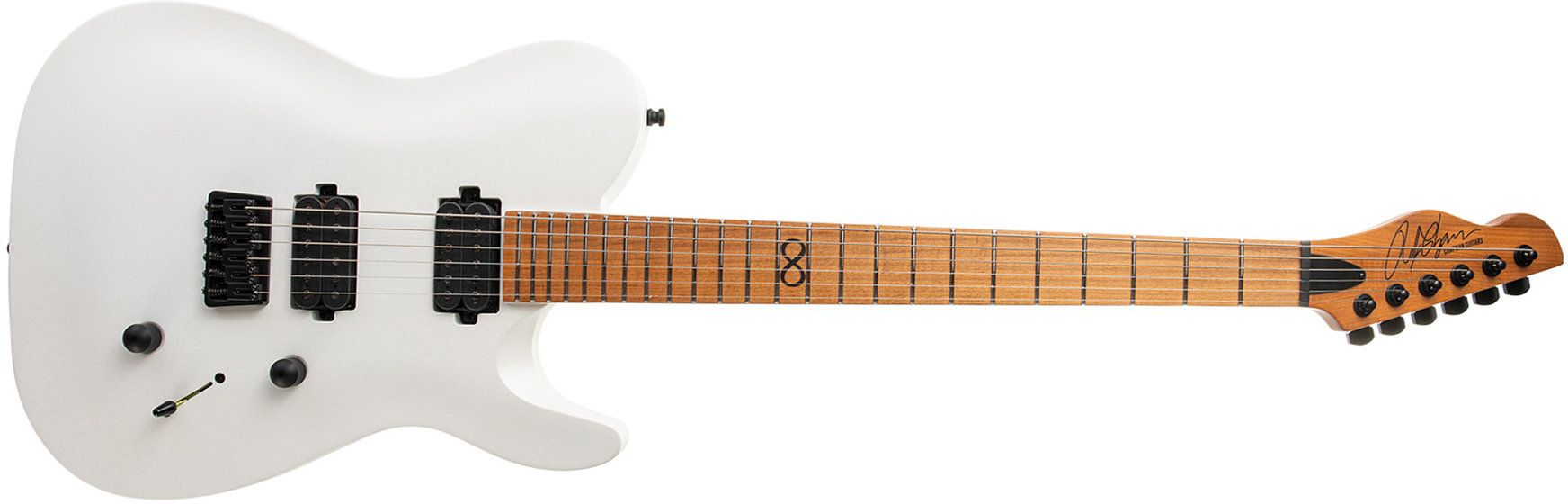 Chapman Guitars Ml3 Modern Pro Hh Seymour Duncan Ht Mn - Hot White - Televorm elektrische gitaar - Main picture