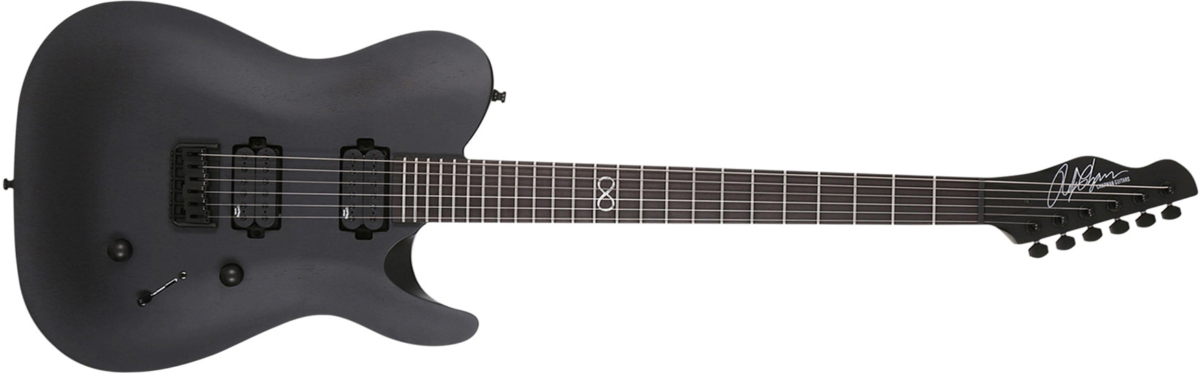 Chapman Guitars Ml3 Pro Modern V2 Hh Ht Eb - Lunar Satin - Televorm elektrische gitaar - Main picture