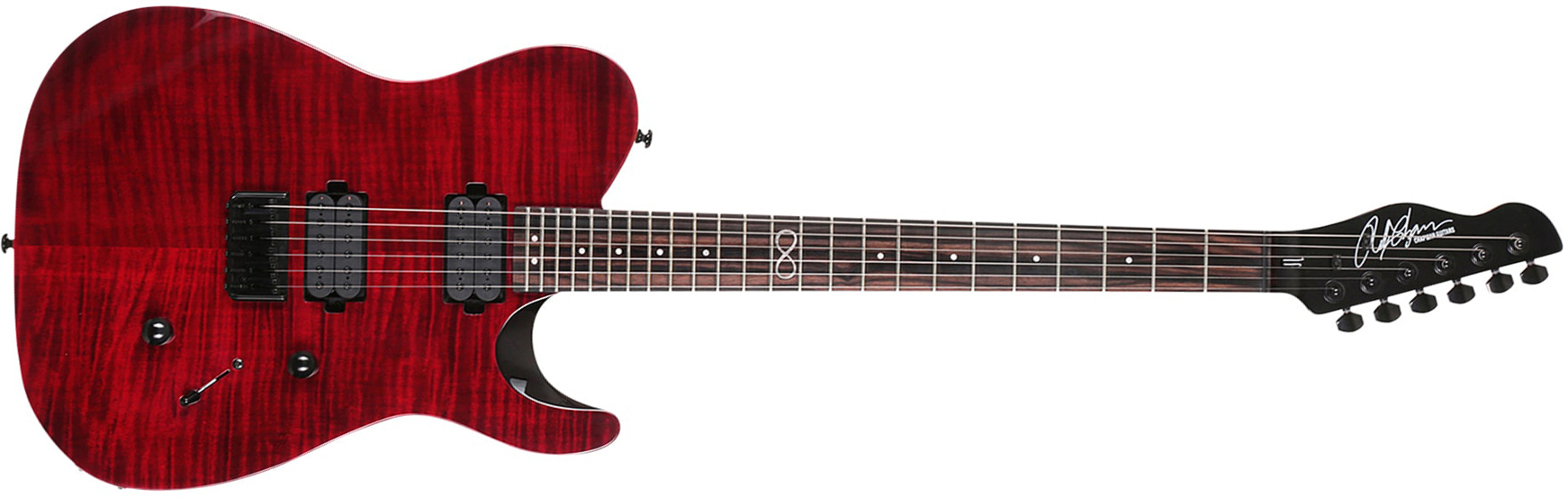 Chapman Guitars Ml3 Standard Modern V2 Hh Ht Eb - Incarnadine - Televorm elektrische gitaar - Main picture