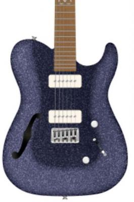 Solid body elektrische gitaar Chapman guitars ML3 Pro Traditional Semi-Hollow - Atlantic blue sparkle