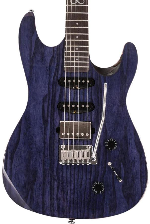 Solid body elektrische gitaar Chapman guitars Standard ML1 X 2022 - Trans deep blue 