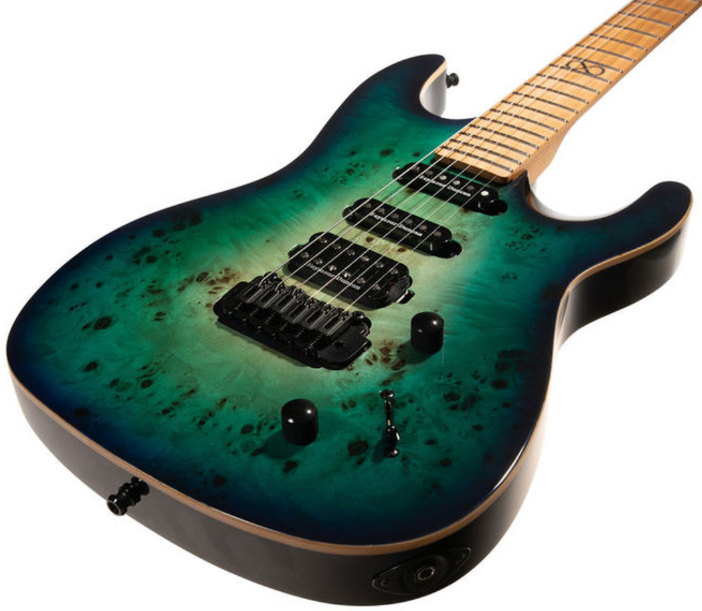 Chapman Guitars Ml1 Hybrid Pro Hss Seymour Duncan Trem Mn - Turquoise Rain - Elektrische gitaar in Str-vorm - Variation 2