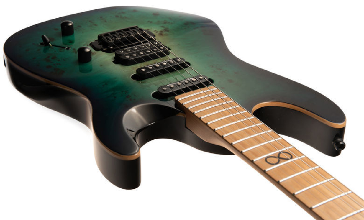 Chapman Guitars Ml1 Hybrid Pro Hss Seymour Duncan Trem Mn - Turquoise Rain - Elektrische gitaar in Str-vorm - Variation 3