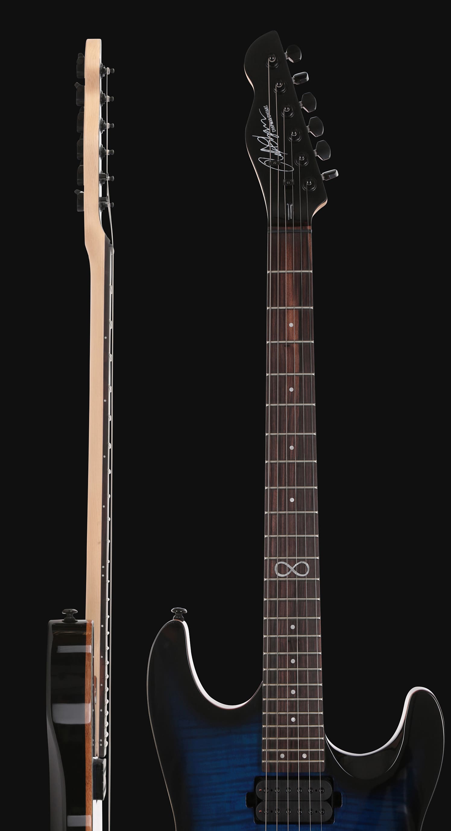 Chapman Guitars Ml1 Standard Modern V2 Hh Ht Eb - Midnight Sky - Elektrische gitaar in Str-vorm - Variation 3