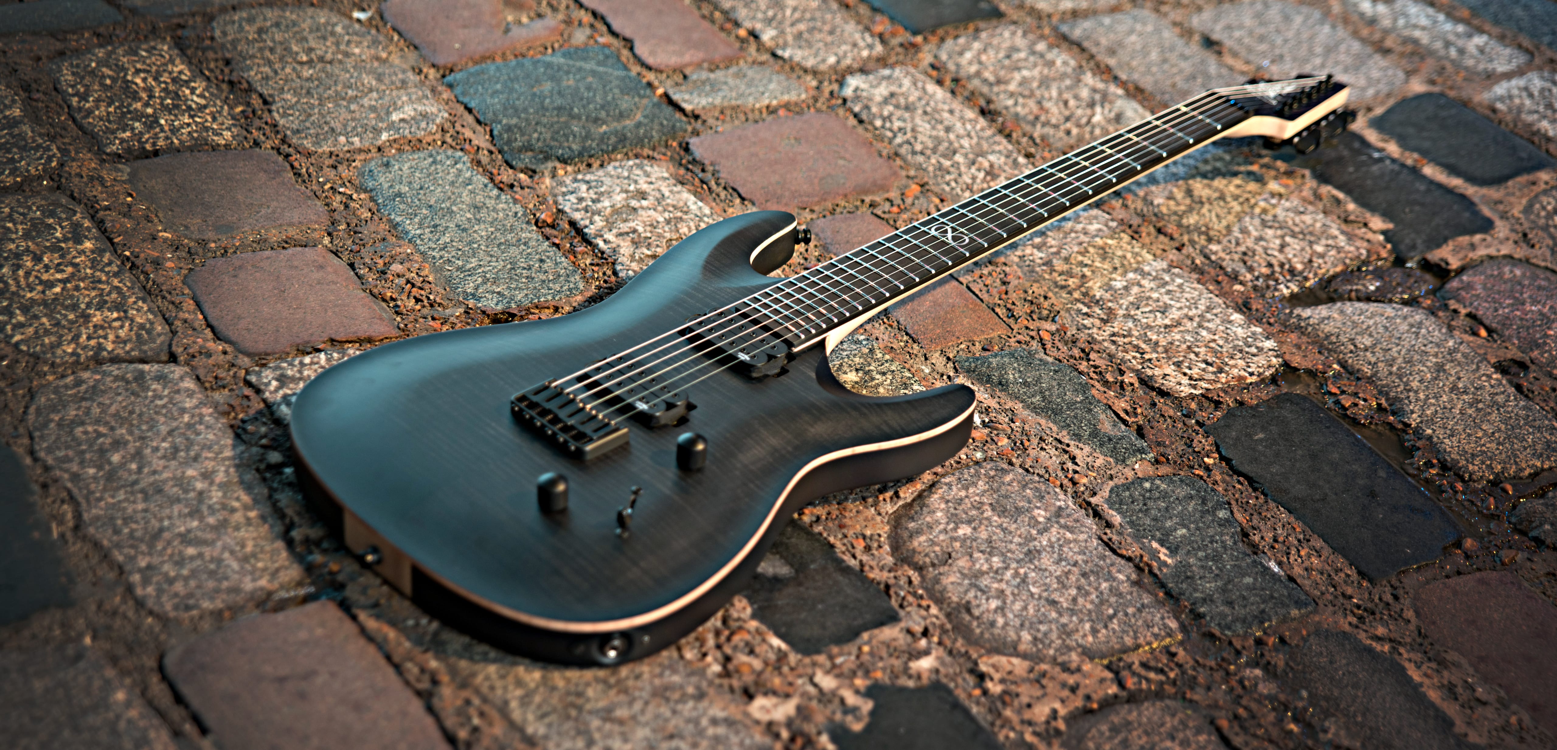 Chapman Guitars Ml1 Pro Modern Hh Ht Eb - Lunar Satin - Elektrische gitaar in Str-vorm - Variation 4