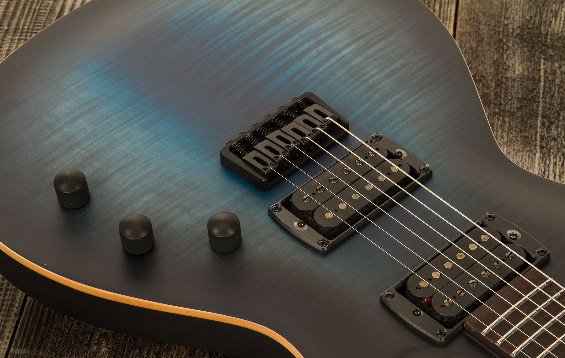 Chapman Guitars Ml2 Pro Modern Hh Seymour Duncan Ht Eb - Azure Blue - Enkel gesneden elektrische gitaar - Variation 3