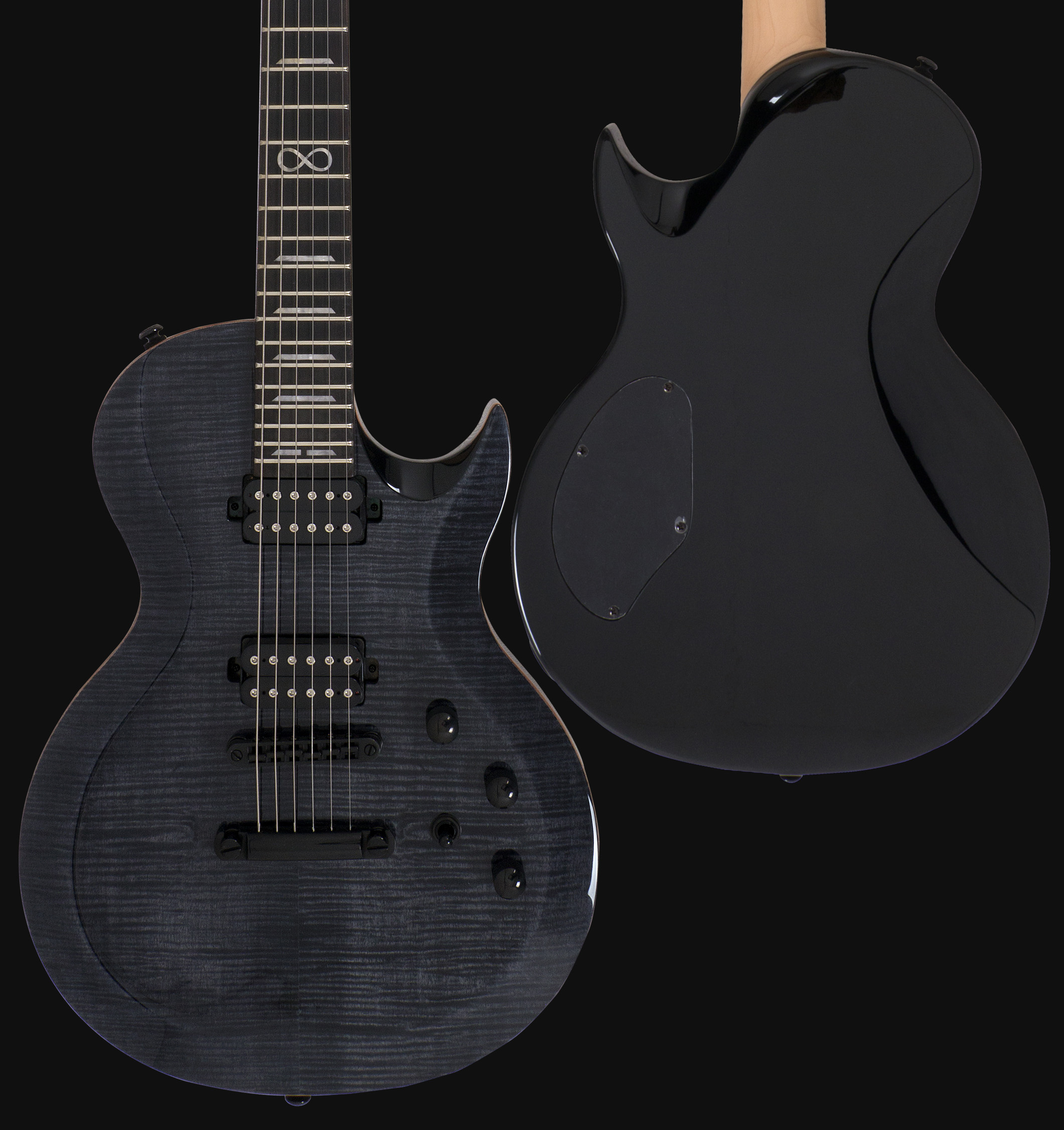 Chapman Guitars Ml2 Standard Modern V2 Hh Ht Eb - Lunar - Enkel gesneden elektrische gitaar - Variation 2