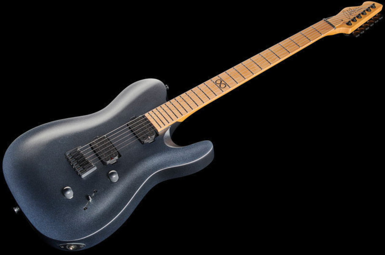 Chapman Guitars Ml3 Modern Pro Hh Seymour Duncan Ht Mn - Cyber Black - Televorm elektrische gitaar - Variation 2