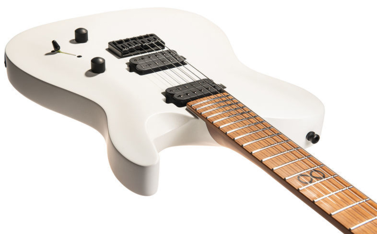 Chapman Guitars Ml3 Modern Pro Hh Seymour Duncan Ht Mn - Hot White - Televorm elektrische gitaar - Variation 3