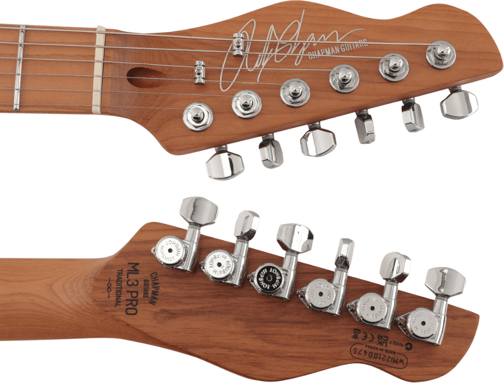 Chapman Guitars Ml3 Traditional Pro 2s Seymour Duncan Ht Mn - Gold Metallic - Televorm elektrische gitaar - Variation 4