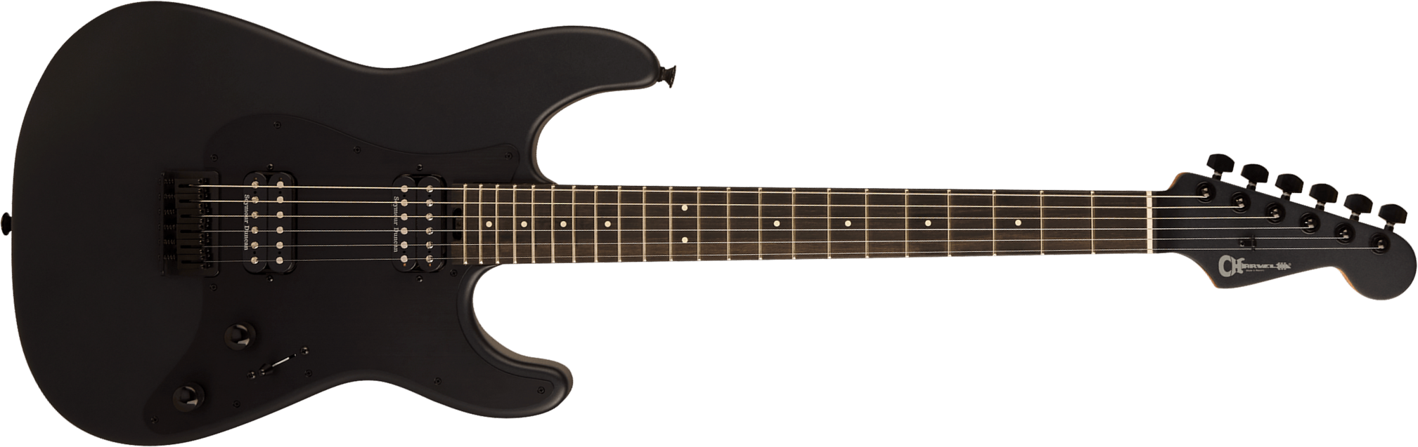 Charvel So-cal Style 1 Hh Ht E Pro-mod 2h Seymour Duncan Eb - Scorched Earth - Elektrische gitaar in Strat vorm - Main picture